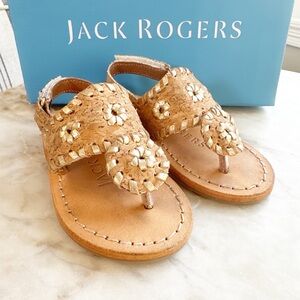 Baby girl Jack Rogers Tan Sandals
